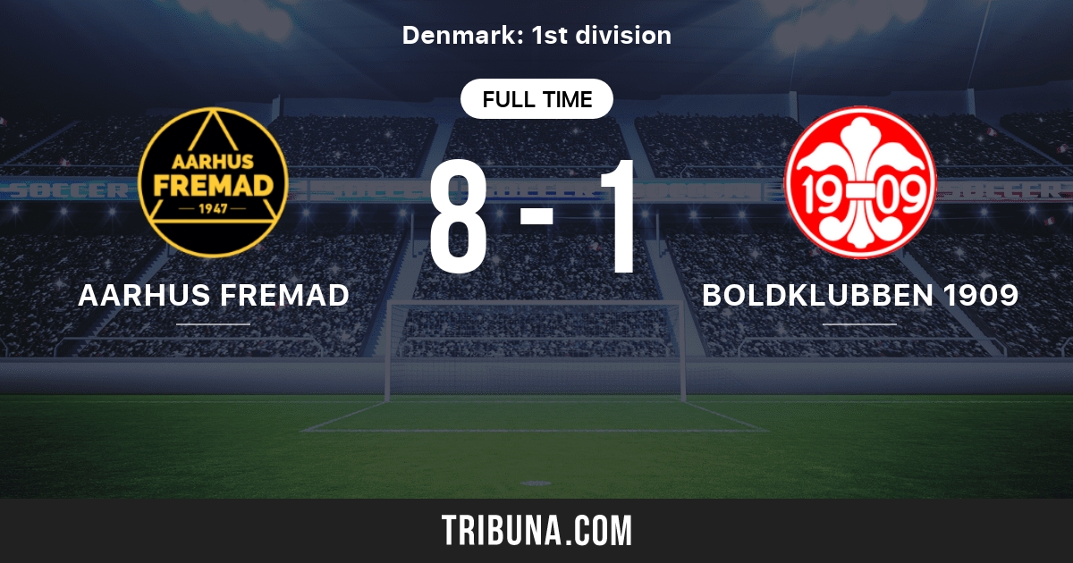 Aarhus Fremad vs Boldklubben 1909 Score en direct, Stream et résultats H2H 10/9/1999. Avant