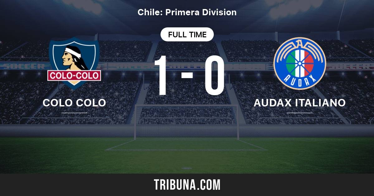 Colo Colo Vs Audax Italiano Live Score Stream And H2h Results 05 24 2000 Preview Match Colo Colo Vs Audax Italiano Team Start Time Tribuna Com