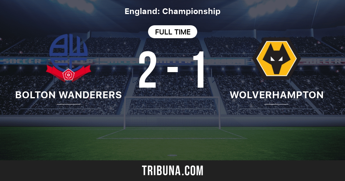 Bolton Wanderers vs Wolverhampton Live Score, Stream and H2H results