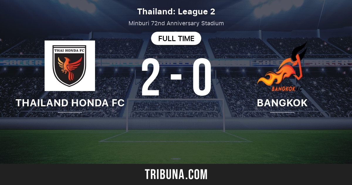 <b>Thailand</b> Honda FC vs Bangkok: <b>Live</b> Score, <b>Stream</b> and H2H ...