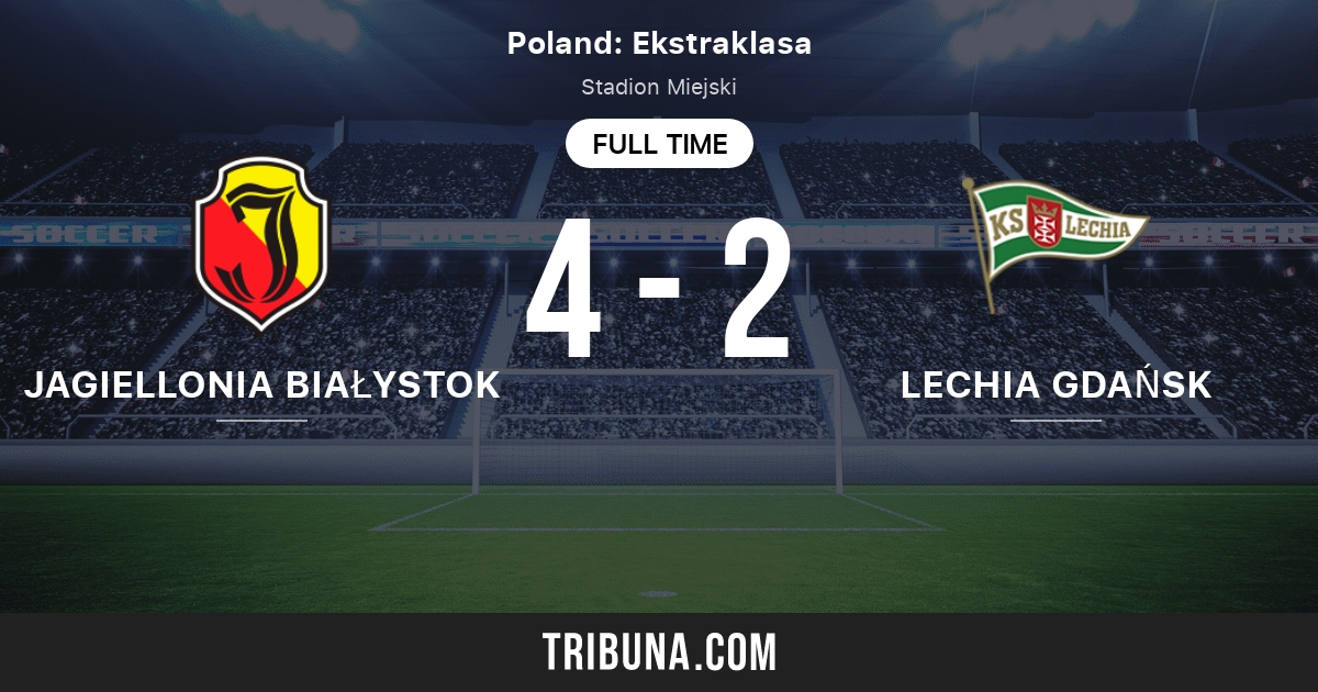 Jagiellonia Bialystok Vs Ks Lechia Gdansk Live Score Stream And H2h Results 06 07 2015 Preview Match Jagiellonia Bialystok Vs Ks Lechia Gdansk Team Start Time Tribuna Com