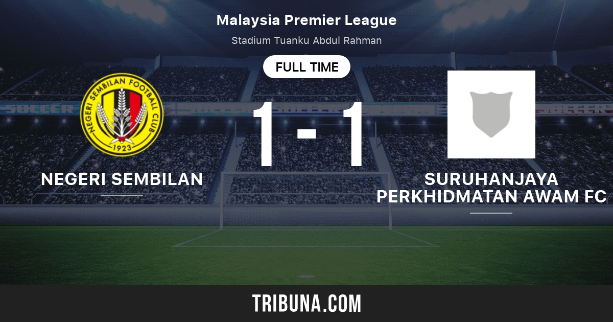 نيجيري سيمبيلان ضد Suruhanjaya Perkhidmatan Awam FC: الترتيب في 
