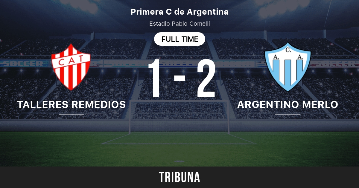 ◉ Argentino de Merlo vs. Talleres (RE) en vivo: seguí el partido