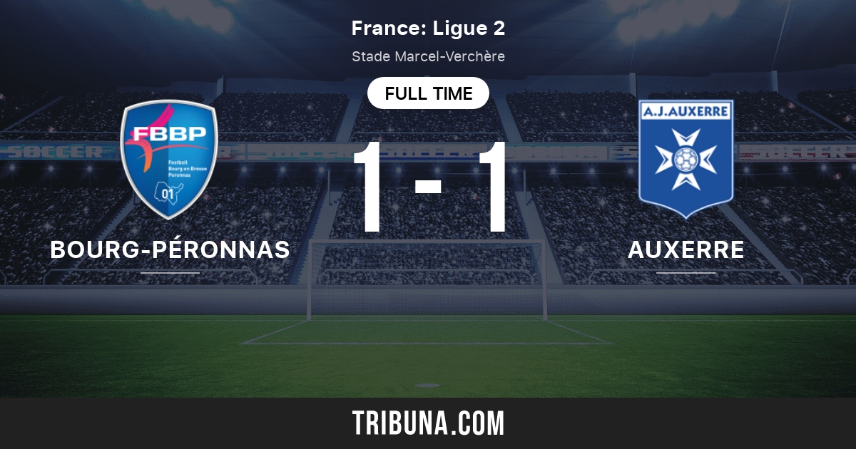 Fc Bourg En Bresse Peronnas 01 Vs Auxerre Live Score Stream And H2h Results 10 31 15 Preview Match Fc Bourg En Bresse Peronnas 01 Vs Auxerre Team Start Time Tribuna Com Fc Bourg En Bresse Peronnas 01 Vs Auxerre Live Score Stream And H2h Results 10 31 15 Preview Match Fc Bourg En Bresse Peronnas 01 Vs Auxerre Team Start Time Tribuna Com