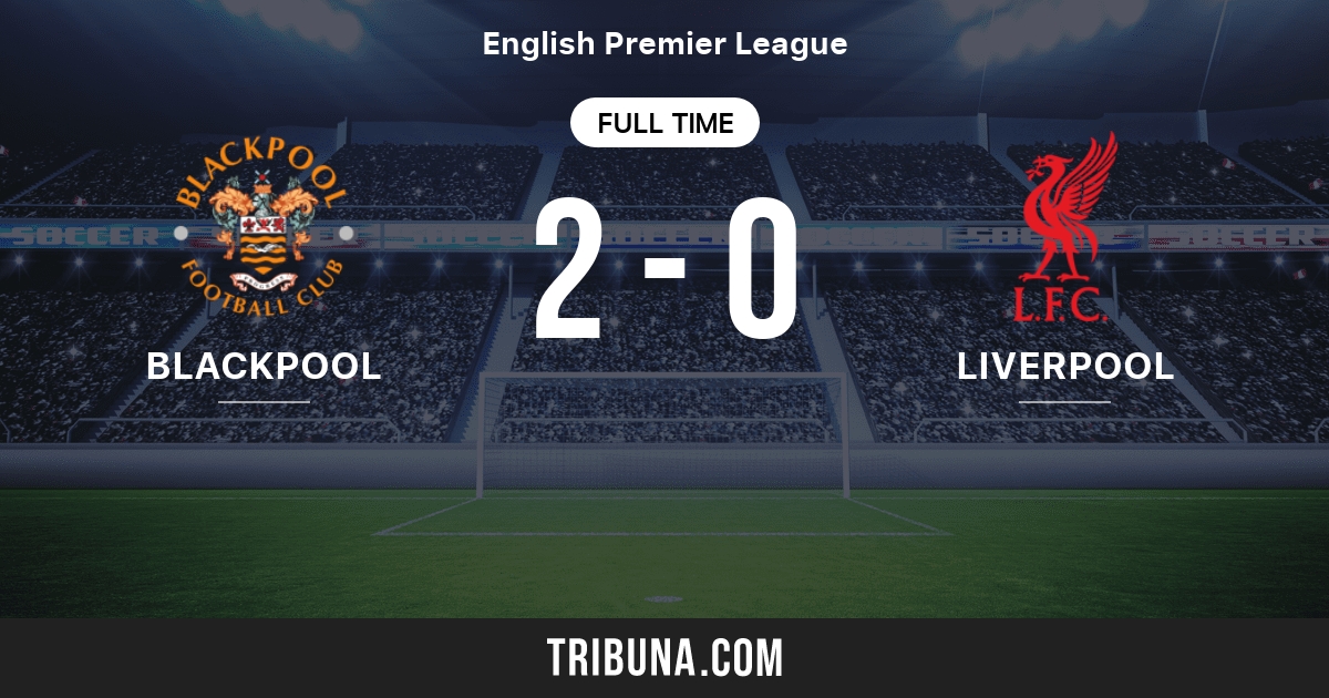 Blackpool vs Liverpool Live Score, Stream and H2H results 12/26/1951
