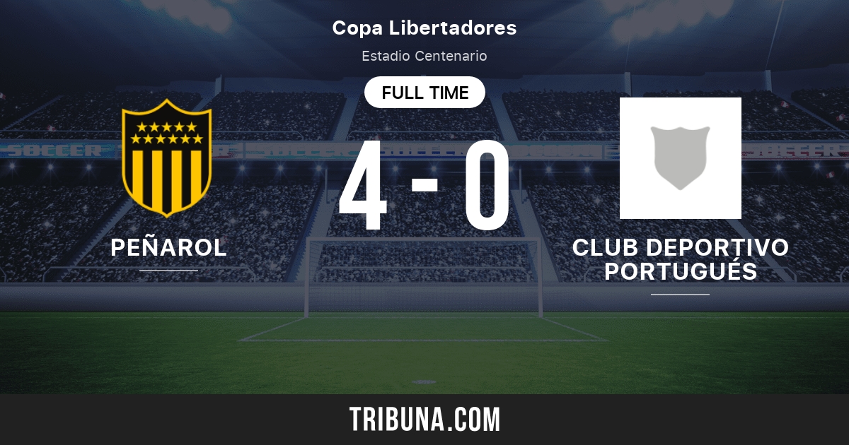 Peñarol gegen Club Deportivo Portugués Statistiken Copa Libertadores 3/31/1968 Peñarol gegen Club Deportivo Portugués Statistiken Copa Libertadores 3/31/1968