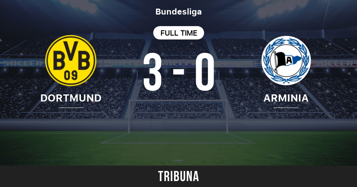 Borussia Dortmund Vs Arminia Bielefeld Live Score Stream And H2h Results 08 15 1970 Preview Match Borussia Dortmund Vs Arminia Bielefeld Team Start Time Tribuna Com