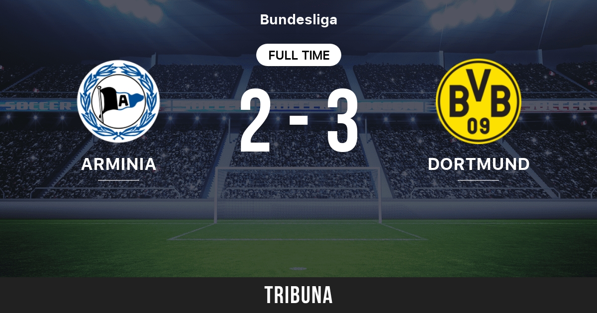 Arminia Bielefeld Vs Borussia Dortmund Live Score Stream And H2h Results 01 23 1971 Preview Match Arminia Bielefeld Vs Borussia Dortmund Team Start Time Tribuna Com