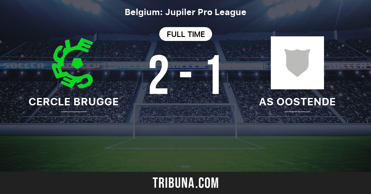 Cercle Brugge Vs As Oostende Live Score Stream And H2h Results 02 16 1975 Preview Match Cercle Brugge Vs As Oostende Team Start Time Tribuna Com