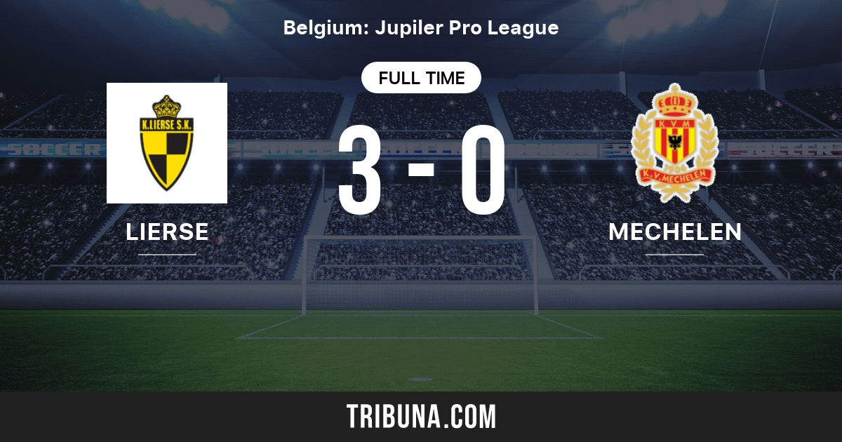 Lierse vs YellowRed KV Mechelen LiveScore, Stream und HeadtoHead