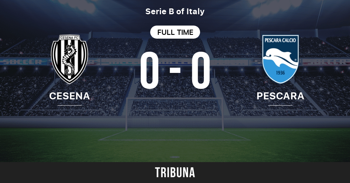 Cesena vs Pescara: Live Score, Stream and H2H results 12/2/2005. Preview  match Cesena vs Pescara, team, start time. Tribuna.com
