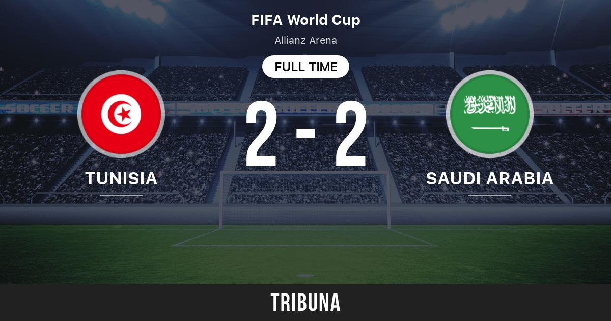 Tunisia vs Saudi Arabia: Live Score, Stream and H2H results 6/14/2006.  Preview match Tunisia vs Saudi Arabia, team, start time. Tribuna.com