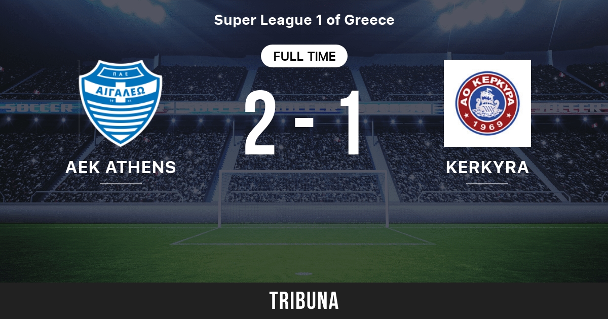 AEK Athens vs Kerkyra: Live Score, Stream and H2H results 9/23/2006.  Preview match AEK Athens vs Kerkyra, team, start time. Tribuna.com