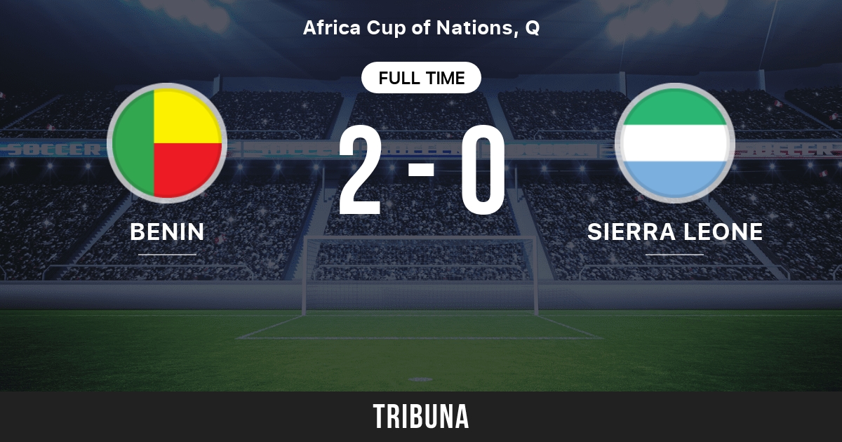 Sierra Leone vs Benin: Live Score, Stream and H2H results 6/15/2021.  Preview match Sierra Leone vs Benin, team, start time. Tribuna.com