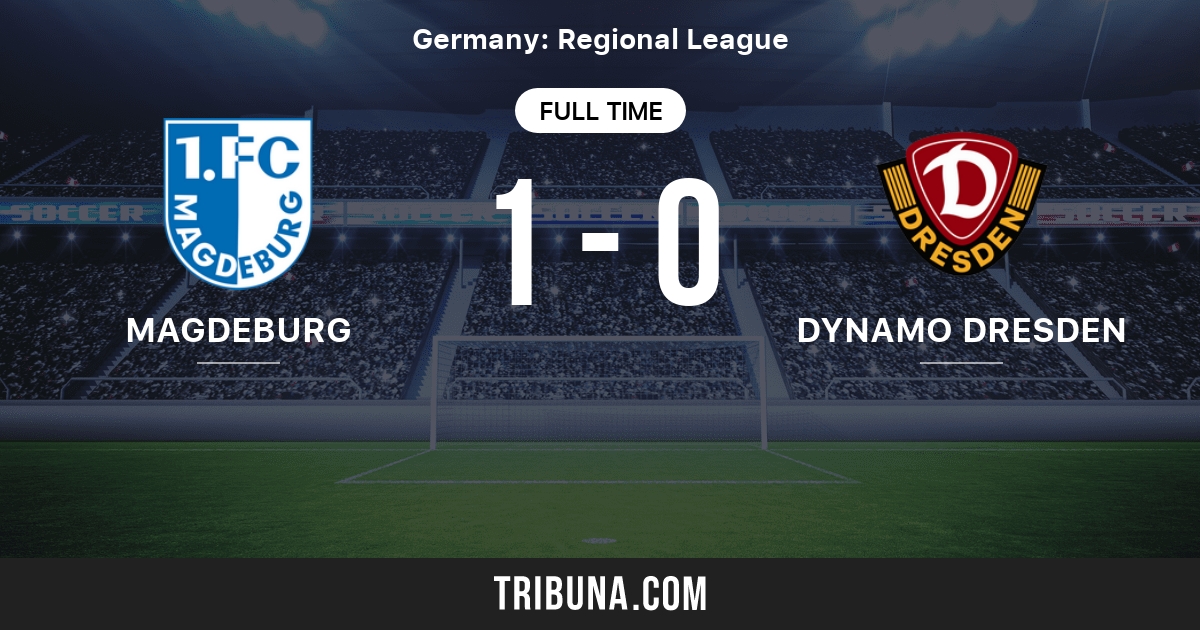 1 Fc Magdeburg Vs Sg Dynamo Dresden Live Score Stream And H2h Results 03 24 2007 Preview Match 1 Fc Magdeburg Vs Sg Dynamo Dresden Team Start Time Tribuna Com