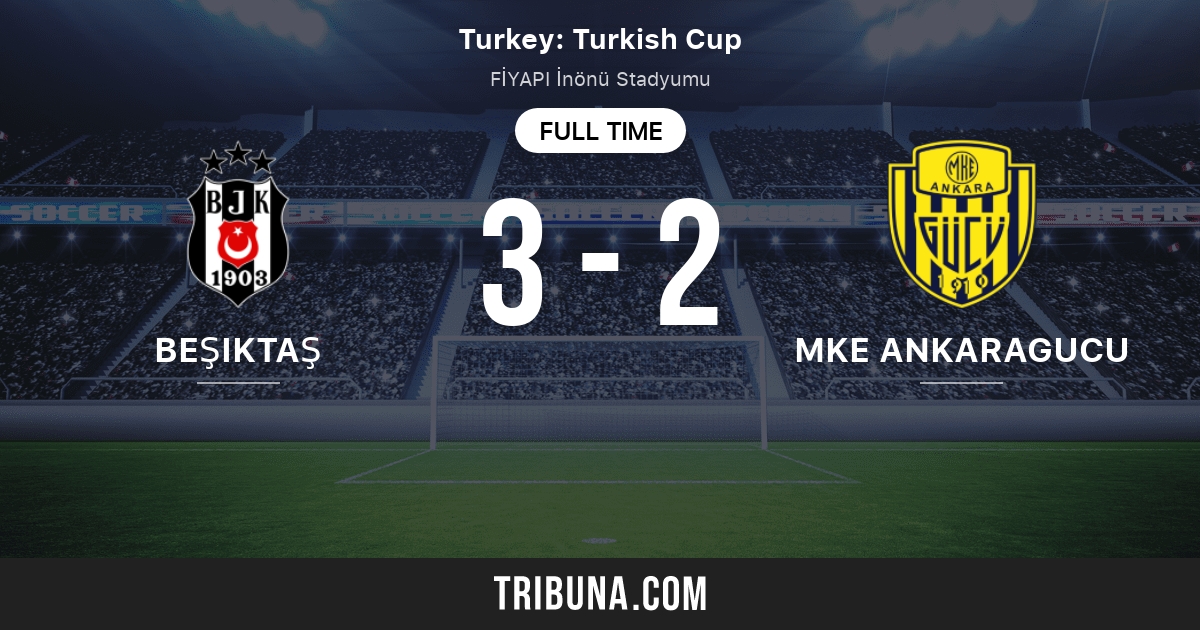 Besiktas JK U19 vs MKE Ankaragucu U19 Futebol Transmissão ao vivo e  resultados 16/09/2023 11:00