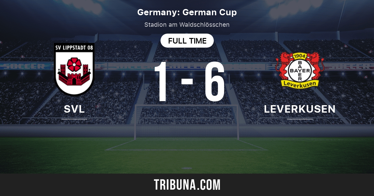 SV Lippstadt 08 vs Bayer Leverkusen Score en direct, Stream et