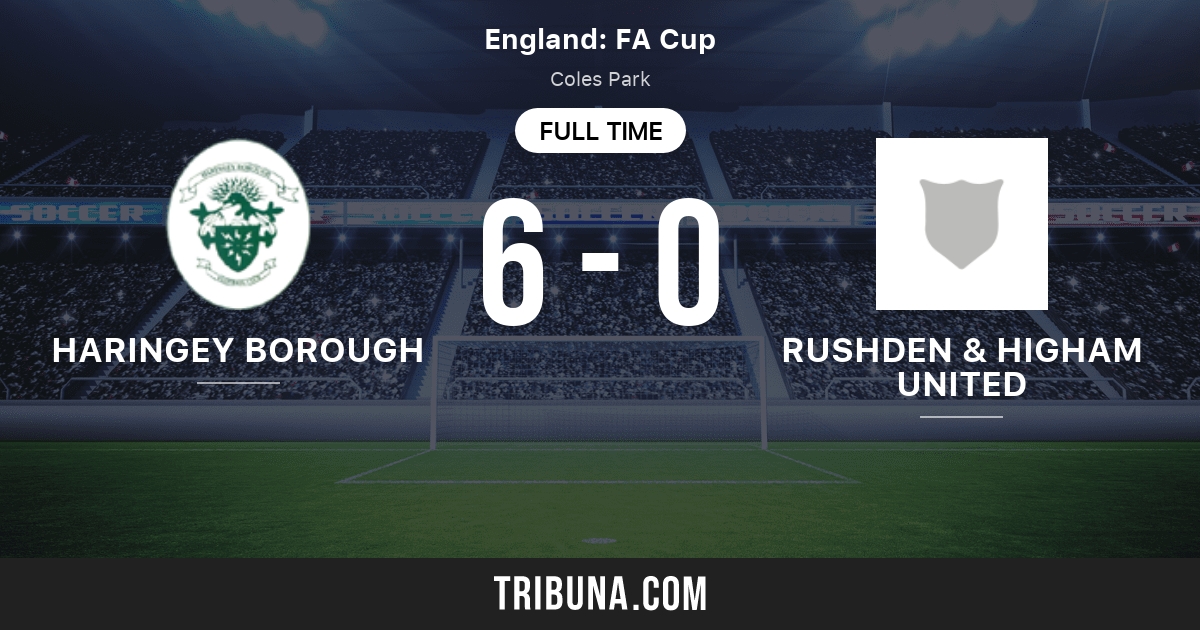 Haringey Borough vs Rushden & Higham United Live Score, Stream and H2H
