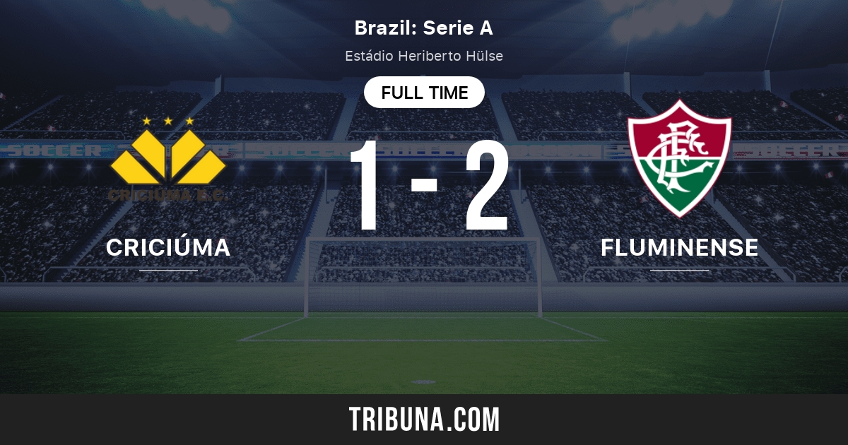 Criciuma Sc Vs Fluminense Rj Live Score Stream And H2h Results 09 19 2013 Preview Match Criciuma Sc Vs Fluminense Rj Team Start Time Tribuna Com