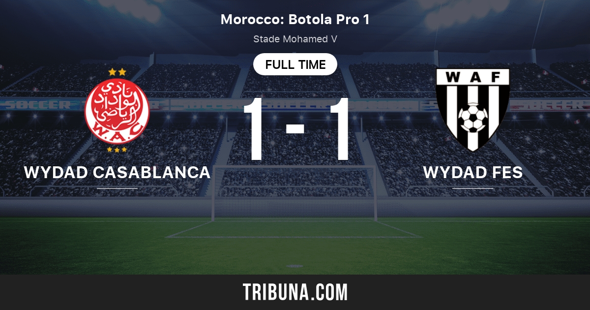 Wydad Casablanca Vs Waf Widad Fes Live Score Stream And H2h Results 05 03 14 Preview Match Wydad Casablanca Vs Waf Widad Fes Team Start Time Tribuna Com Wydad Casablanca Vs Waf Widad Fes Live Score Stream And H2h Results 05 03 14 Preview Match Wydad Casablanca Vs Waf Widad Fes Team Start Time Tribuna Com