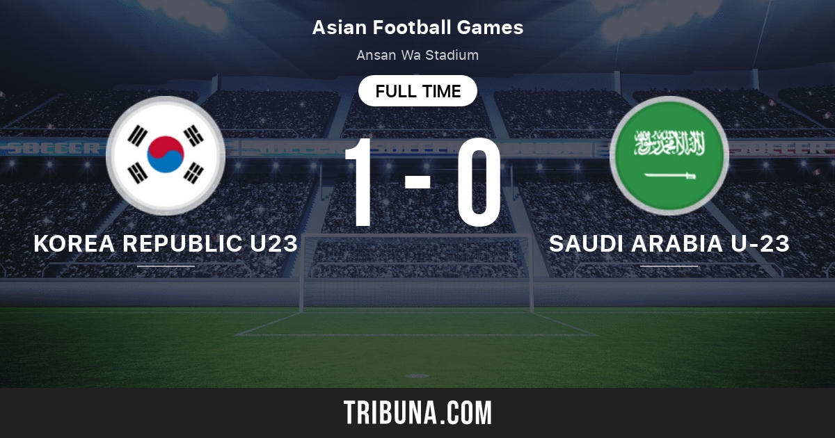 Republik Korea U23 vs Saudi Arabia U23: Live-Score, Stream und Head-to