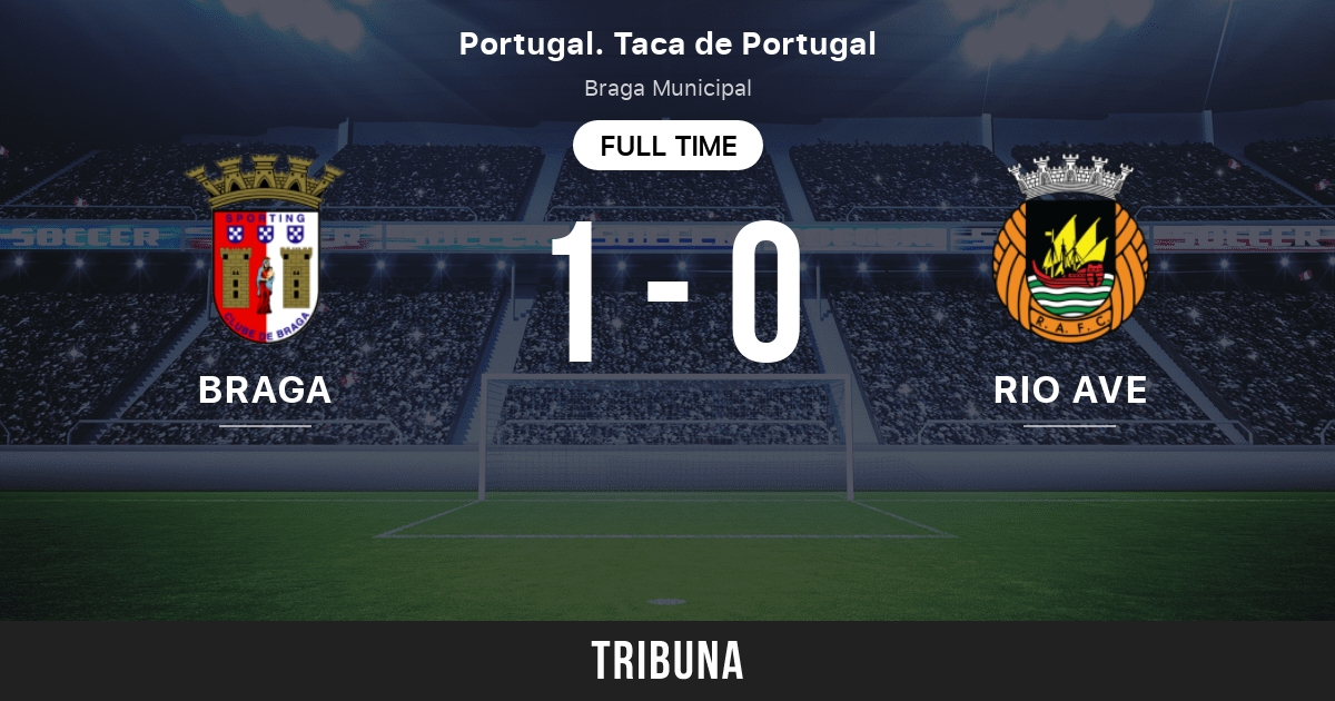 Sporting Braga vs Rio Ave: Score en direct, Stream et résultats H2H  2/4/2016. Avant-match Sporting Braga vs Rio Ave, équipe, heure de début.  Tribuna.com