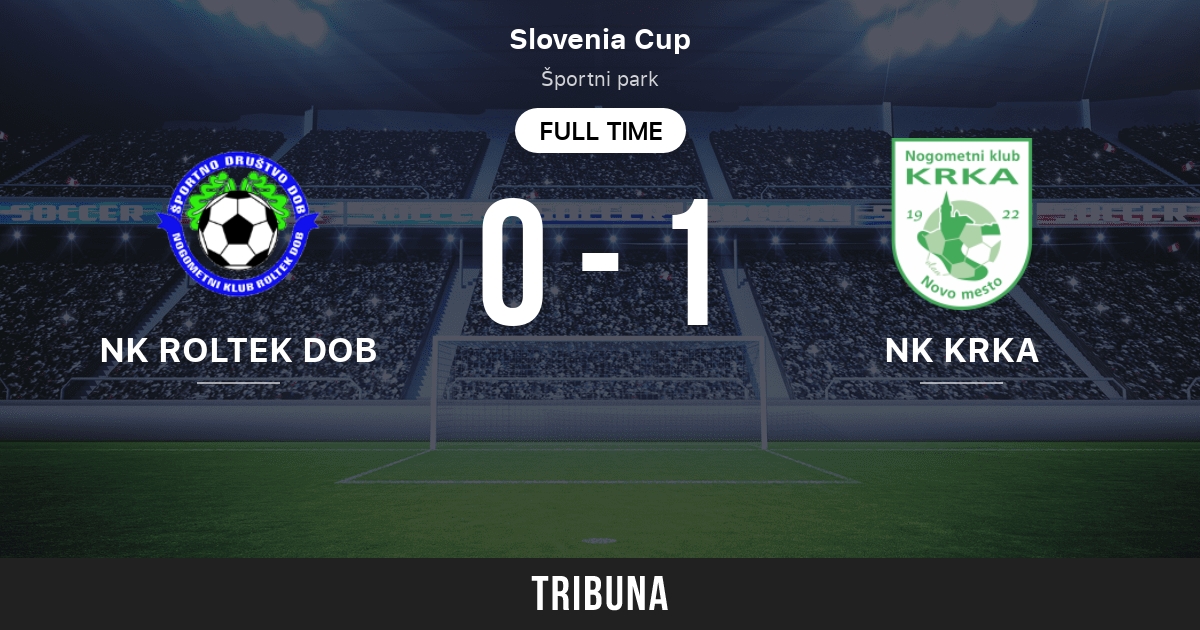 NK Krka vs NK Roltek Dob: Head to Head statistics match - 3/31/2023.  Tribuna.com