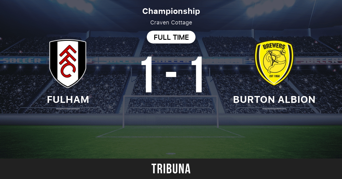 Fulham vs Burton Albion: Live Score, Stream and H2H results 09/13/2016.  Preview match Fulham vs Burton Albion, team, start time. Tribuna.com