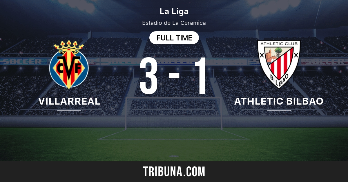Villarreal Vs Athletic Bilbao Live Score Stream And H2h Results 04 07 2017 Preview Match Villarreal Vs Athletic Bilbao Team Start Time Tribuna Com