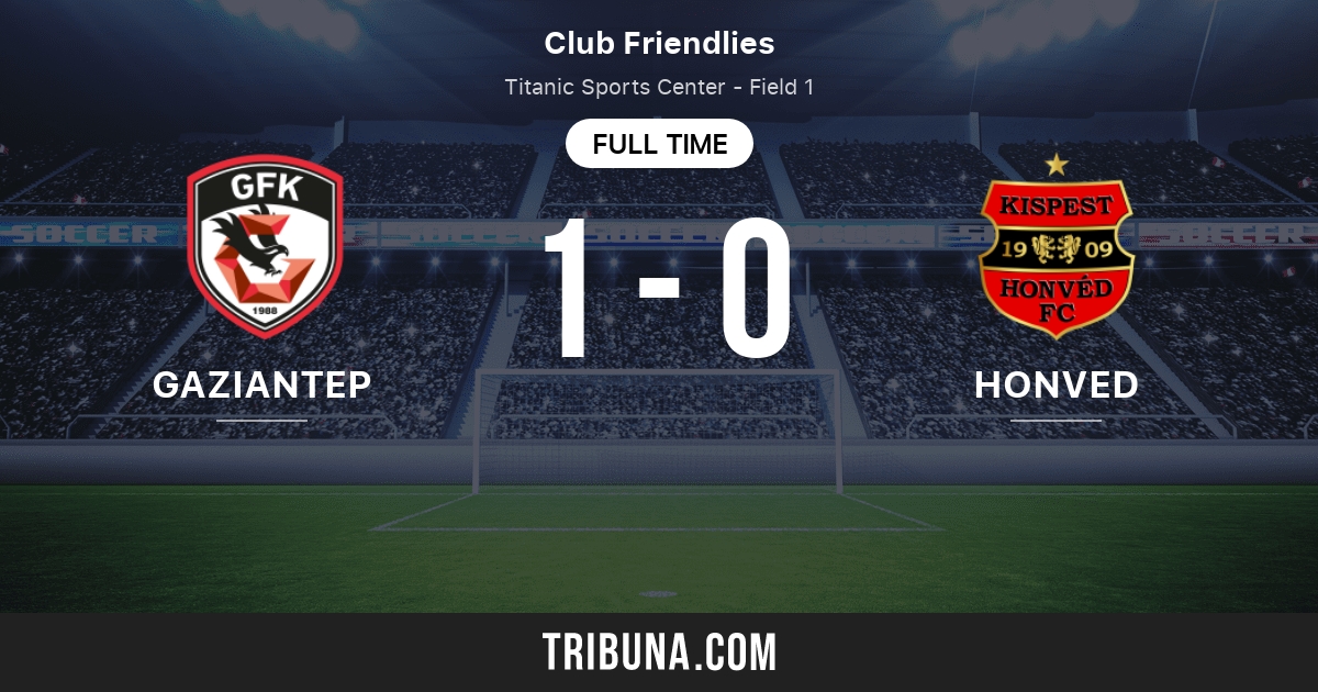 Gazisehir Gaziantep Fk Vs Budapest Honved Fc Live Score Stream And H2h Results 01 12 2020 Preview Match Gazisehir Gaziantep Fk Vs Budapest Honved Fc Team Start Time Tribuna Com