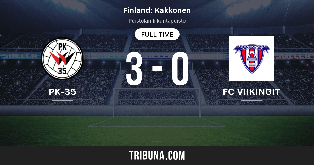 Pk 35 Vs Fc Viikingit Live Score Stream And H2h Results 06 17 Preview Match Pk 35 Vs Fc Viikingit Team Start Time Tribuna Com Pk 35 Vs Fc Viikingit Live Score Stream And H2h Results 06 17 Preview Match Pk 35 Vs Fc Viikingit Team Start Time Tribuna Com