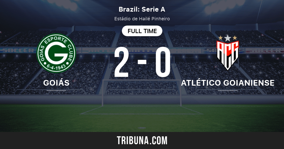 Goias Go Vs Atletico Goianiense Head To Head Statistics Match 08 23 Tribuna Com Goias Go Vs Atletico Goianiense Head To Head Statistics Match 08 23 Tribuna Com