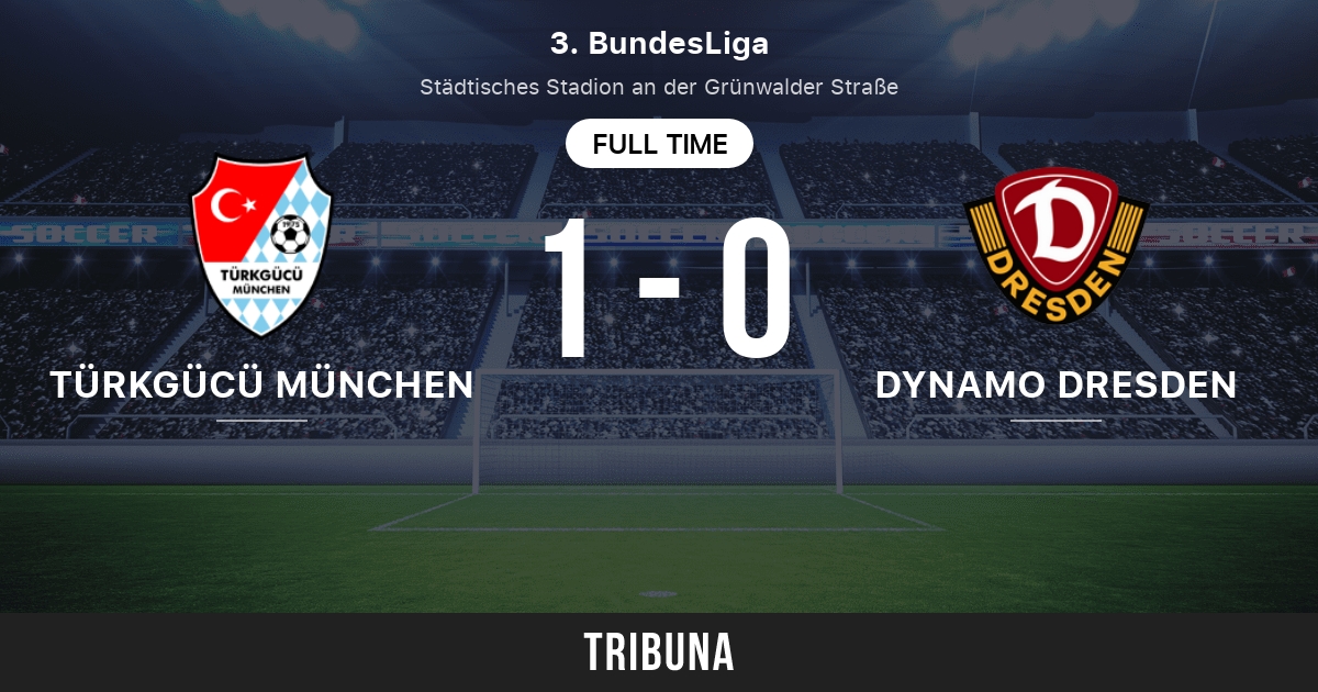 SG Dynamo Dresden vs Türkgücü München: Live Score, Stream and H2H results  5/16/2021. Preview match SG Dynamo Dresden vs Türkgücü München, team, start  time. Tribuna.com