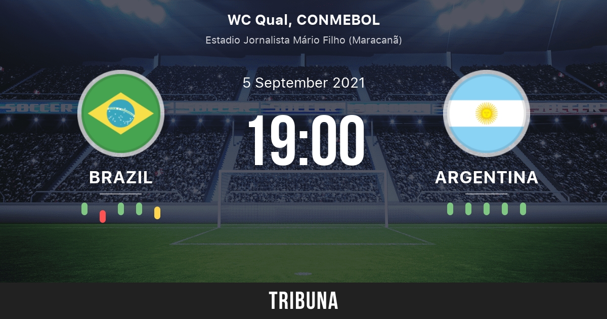 Brazil vs Argentina Live Score, Stream and H2H results 9/22/2022