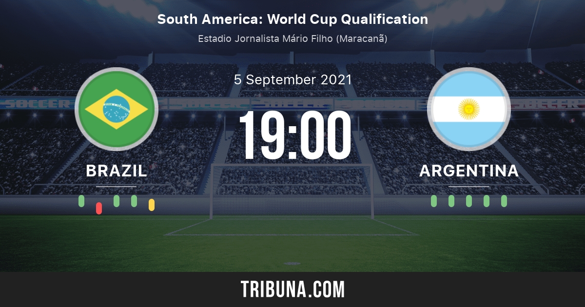 Brazil vs Argentina Live Score, Stream and H2H results 9/22/2022