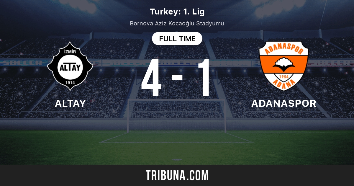 Altay sk vs adanaspor