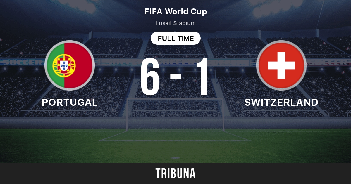 Portugal vs Switzerland: Live Score, Stream and H2H results 12/6/2022.  Preview match Portugal vs Switzerland, team, start time. Tribuna.com
