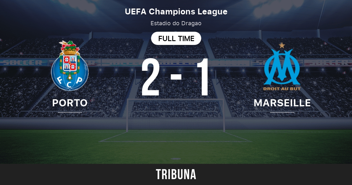 Olympique Marseille vs Porto: Live Score, Stream and H2H results  11/25/2020. Preview match Olympique Marseille vs Porto, team, start time.  Tribuna.com