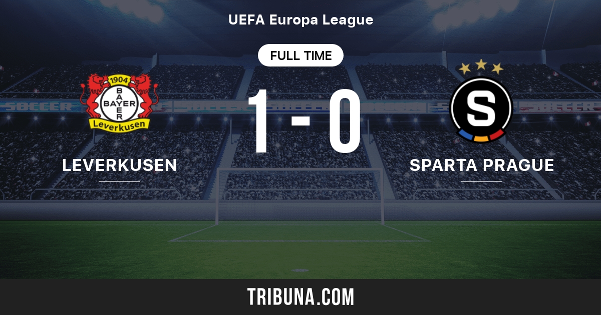 Bayer Leverkusen vs Sparta Praha Classement en UEFA Europa League 12(04)