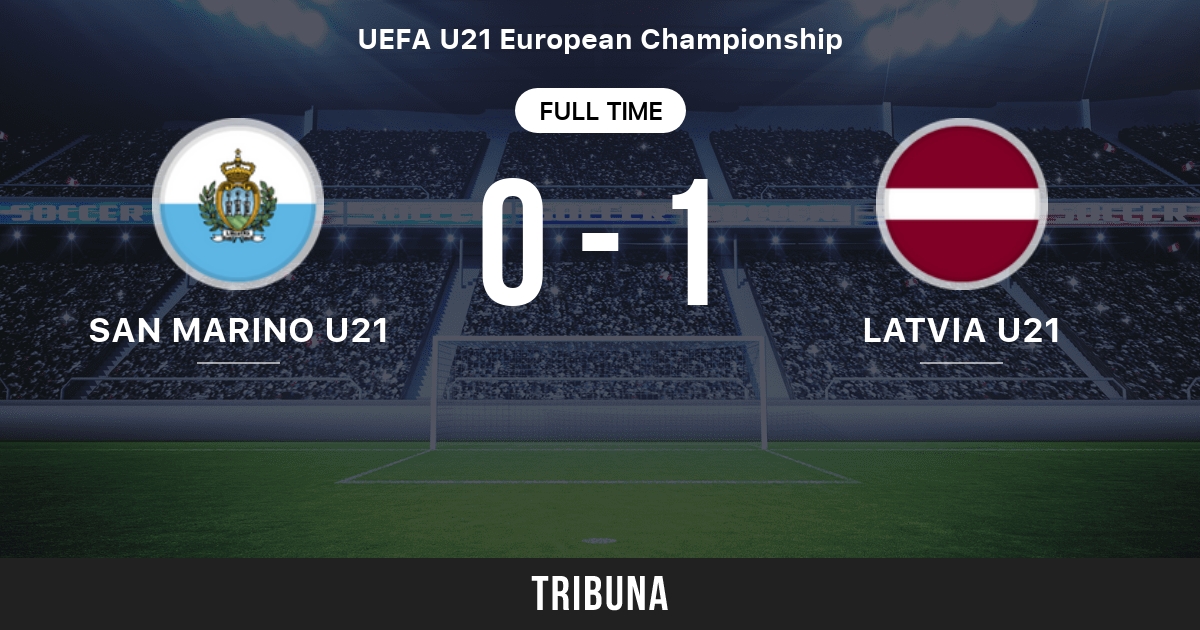 San Marino U21 vs Latvia U21: Standings in UEFA U21 European Championship -  9/5/2008