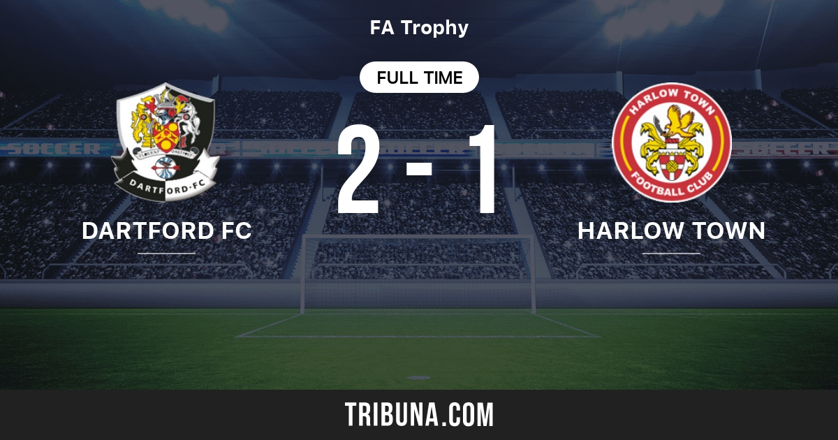 Dartford FC vs Harlow Town: Score en direct, Stream et résultats H2H 10 ...