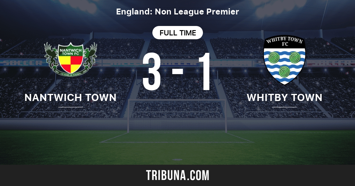 nantwich town vs whitby town live score stream and h2h results 01 24 2009 preview match nantwich town vs whitby town team start time tribuna com nantwich town vs whitby town live score stream and h2h results 01 24 2009 preview match nantwich town vs whitby town team start time tribuna com