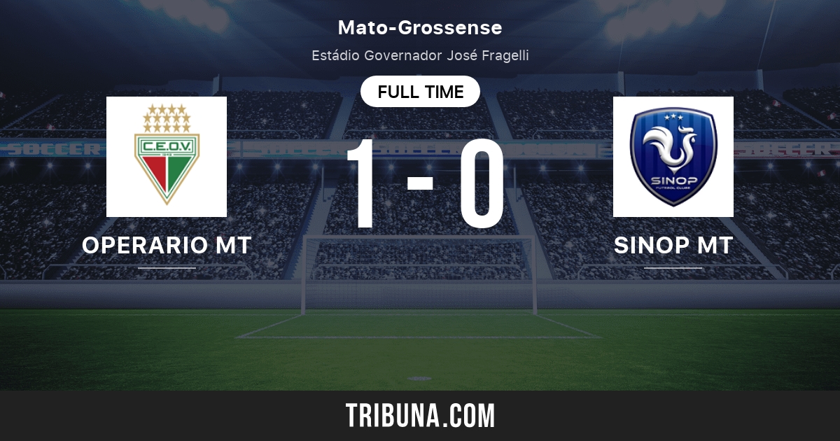 Operario mt vs sinop