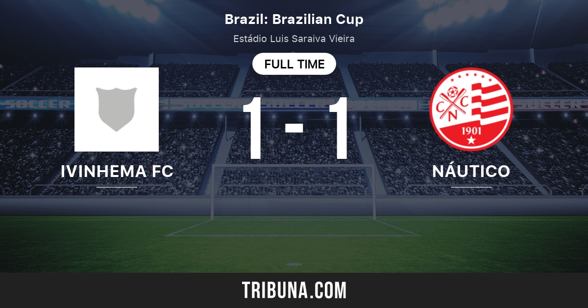 Ivinhema Fc Vs Nautico Pe Live Score Stream And H2h Results 02 24 2010 Preview Match Ivinhema Fc Vs Nautico Pe Team Start Time Tribuna Com