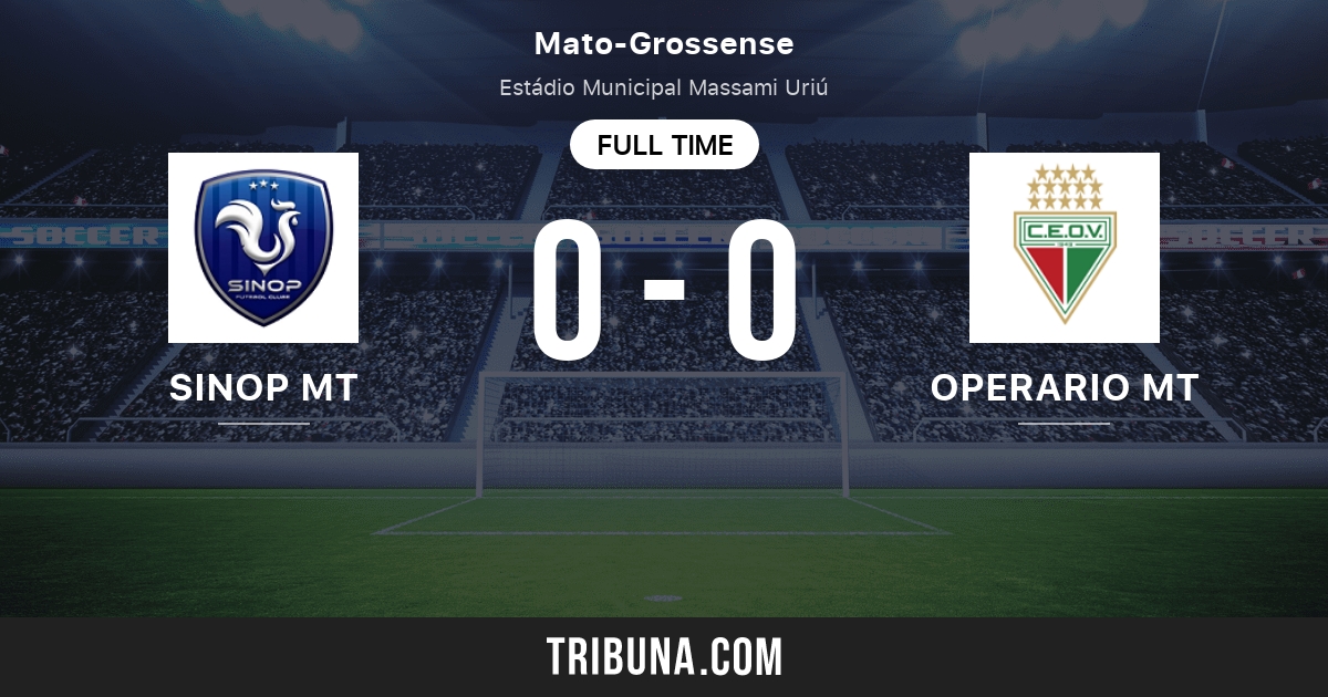 Operario mt vs sinop