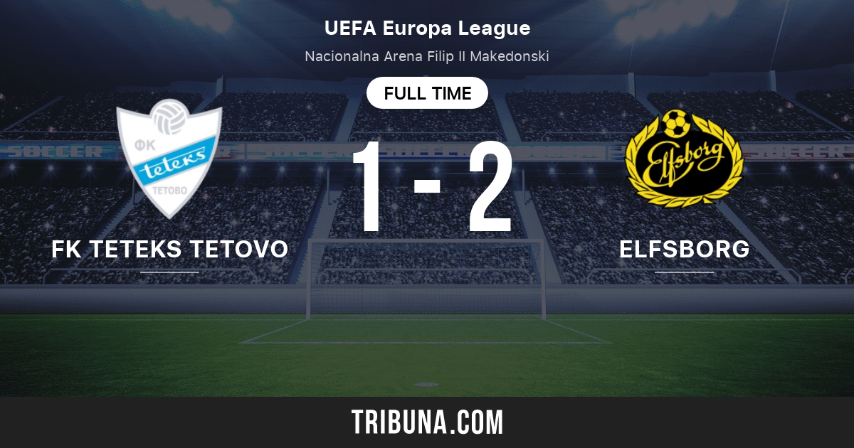 Fk Teteks Tetovo Vs Elfsborg Live Score Stream And H2h Results 08 05 2010 Preview Match Fk Teteks Tetovo Vs Elfsborg Team Start Time Tribuna Com
