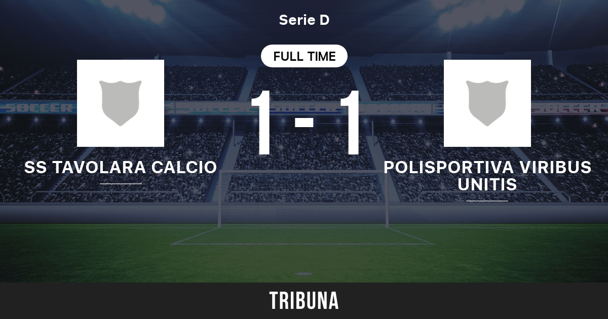 SS Tavolara Calcio vs Polisportiva Viribus Unitis: Live Score, Stream ...