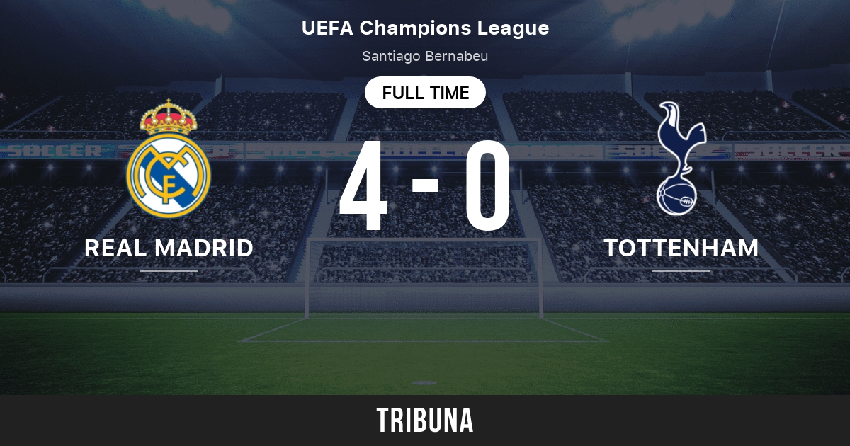 Real Madrid Vs Tottenham Hotspur Live Score Stream And H2h Results 04 05 11 Preview Match Real Madrid Vs Tottenham Hotspur Team Start Time Tribuna Com