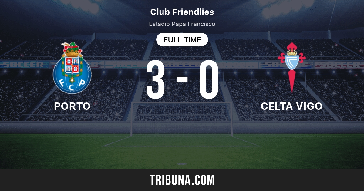 Porto vs Celta Vigo Live Score, Stream and H2H results 7/21/2012