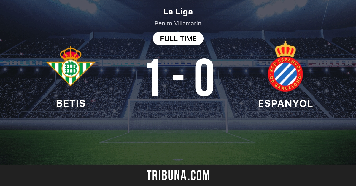 Betis Vs Espanyol Live Score Stream And H2h Results 09 22 2012 Preview Match Betis Vs Espanyol Team Start Time Tribuna Com